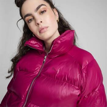 Kurtka damska Puma SHINY PUFFER różowa 62651445