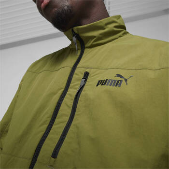 Kurtka męska Puma STYLE WINDBREAKER zielona 62368533