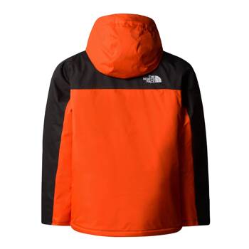 Kurtka narciarska chłopięca The North Face FREEDOM INSULATED pomarańczowa NF0A88TZ1OP