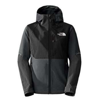 Kurtka narciarska damska The North Face DAWN TURN HYBRID SOFTSHELL czarna NF0A7Z8UU0N