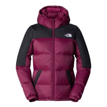 Kurtka puchowa damska The North Face DIABLO bordowa NF0A55H4KK9