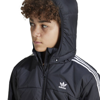 Kurtka puchowa dziecięca adidas ADICOLOR KIDS czarna IY7497