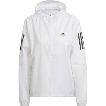 Kurtka wiatrówka damska adidas OWN THE RUN WINDBREAKER biała HB9369