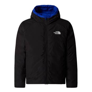 Kurtka z kapturem chłopięca The North Face REVERSIBLE PERRITO niebieska NF0A88TWCZ6