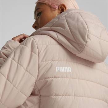 Kurtka z kapturem damska Puma ESS Padded różowa 84894047