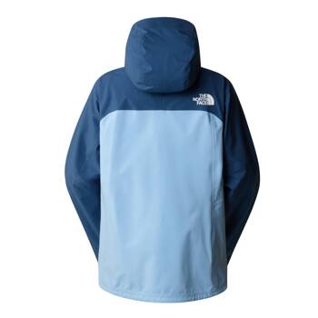 Kurtka z kapturem damska The North Face FRONTIER FUTURELIGHT niebieska NF0A86STTI9