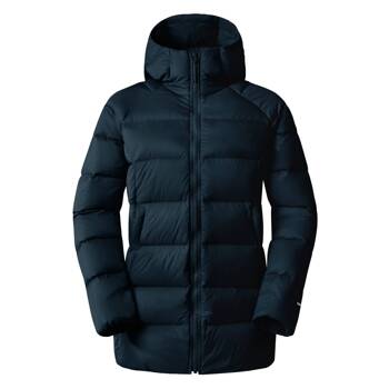 Kurtka z kapturem damska The North Face HYALITE DOWN granatowa NF0A7Z9R1NO