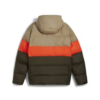 Kurtka z kapturem męska Puma POLY PUFFER wielokolorowa 62712370