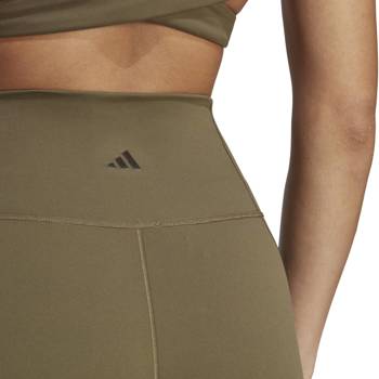 Legginsy damskIe adidas YOGA STUDIO Wrapped 7/8 khaki IB4595