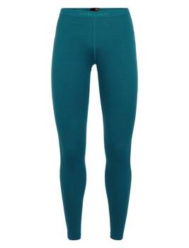 Legginsy termiczne damskie Icebreaker 200 OASIS zielone IB104383401