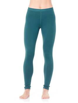 Legginsy termiczne damskie Icebreaker 200 OASIS zielone IB104383401