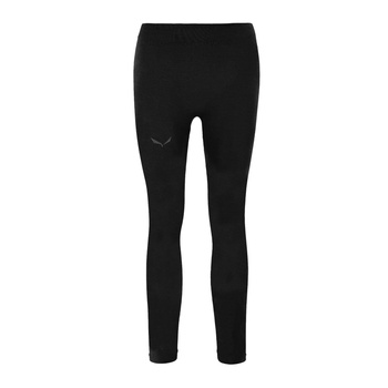 Legginsy termiczne damskie Salewa BADIA WARM czarne 00-0000028414_0910