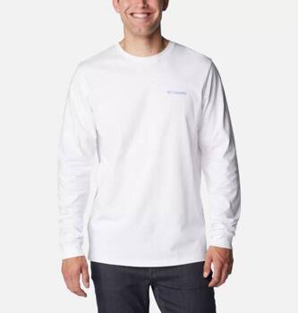 Longsleeve męski Columbia EXPLORERS CANYON biały 2054553101