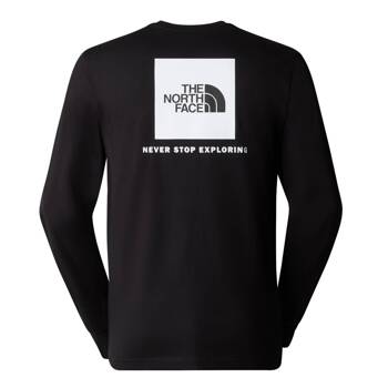 Longsleeve męski The North Face BOX NSE czarnyNF0A87NNJK3