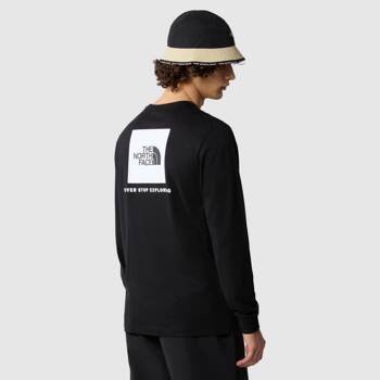 Longsleeve męski The North Face BOX NSE czarnyNF0A87NNJK3