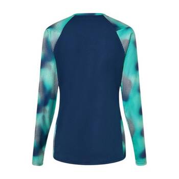 Longsleeve rowerowy damski Oakley MAVEN COAST JERSEY granatowy FOA500570-9YP