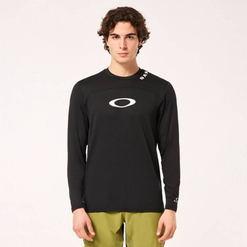 Longsleeve rowerowy męski Oakley FREE RIDE RC czarna FOA405473-02E