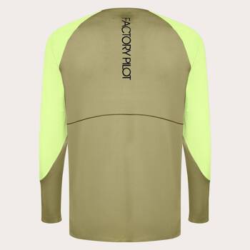 Longsleeve rowerowy męski Oakley MAVEN SCRUB JERSEY zielony FOA405431-70N