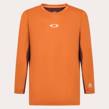 Longsleeve termiczny męski Oakley SEEKER REVEL 2.0 pomarańczowy FOA406092-52C