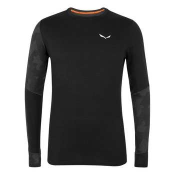 Longsleeve termoaktywny męski Salewa CRISTALLO WARM czarny 00-0000028205_0910