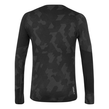 Longsleeve termoaktywny męski Salewa CRISTALLO WARM czarny 00-0000028205_0910