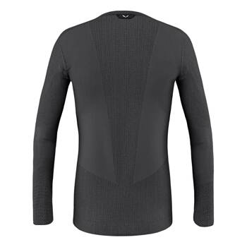 Longsleeve termoaktywny męski Salewa ZEBRU MED WARM szary 00-0000027957_0870