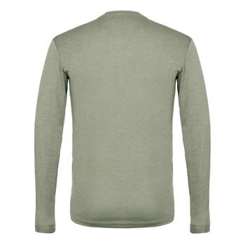 Longsleeve trekkingowy męski Salewa PUEZ MELANGE DRY zielony 00-0000027453_5135