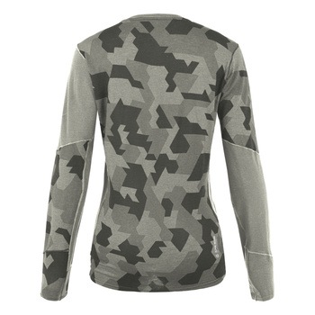 Longsleeve treningowy damski Salewa CRISTALLO WARM szary 00-0000028206_0624