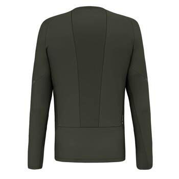 Longsleeve treningowy męski Salewa PEDROC DRY zielony 00-0000028578_5280