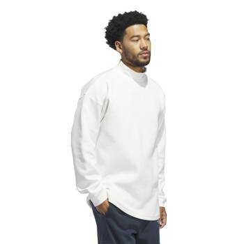 Longsleeve unisex adidas MOCK NECK biały IY7377