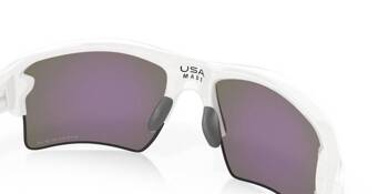 Okulary przeciwsłoneczne unisex Oakley FLAK 2.0 XL białe OO9188-92