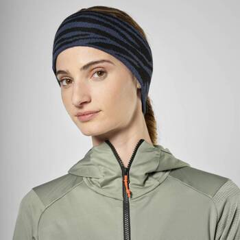 Opaska na głowę unisex Salewa SELLA MERINO CREVASSE granatowa 00-0000029134_8677