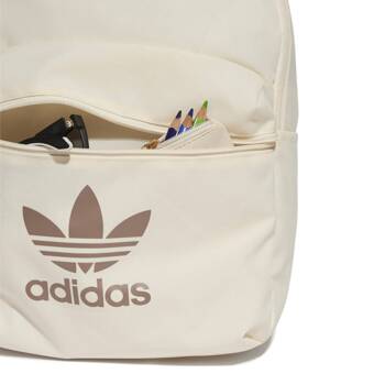 Plecak miejski unisex adidas ADICOLOR beżowy JJ4160