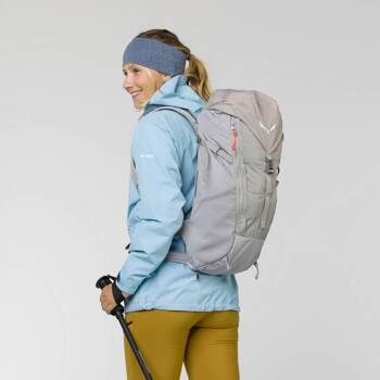 Plecak trekkingowy damski Salewa ALP MATE 24 L szary 00-0000001271_0540