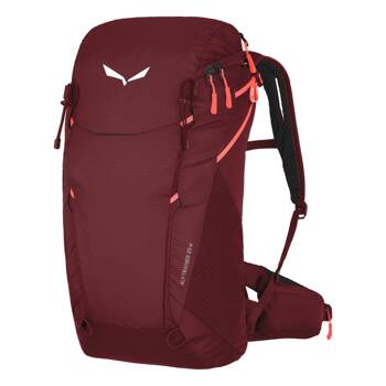 Plecak trekkingowy damski Salewa ALP TRAINER 20 L bordowy 00-0000001262_1570