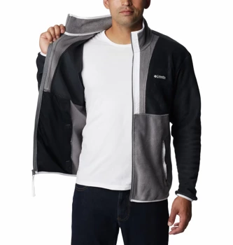 Polar Rozpinany Columbia Back Bowl Full Zip Fleece Męski 1872794017