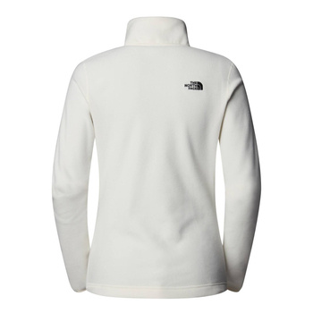 Polar damski The North Face RESOLVE FLEECE 1/4 ZIP biały NF0A4SVXQLI