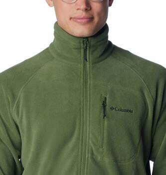 Polar męski Columbia FAST TREK II FULL ZIP FLEECE zielony 1420421352