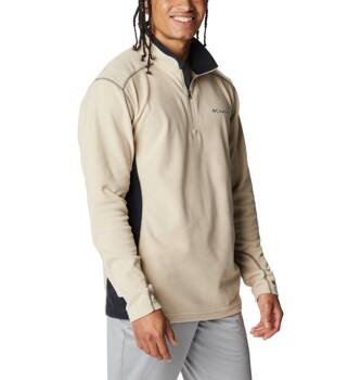 Polar męski Columbia KLAMATH RANGE II HALF ZIP beżowy 1352472271