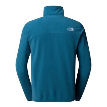 Polar męski The North Face RESOLVE FLEECE 1/4 ZIP niebieski NF0A4M9TQ31