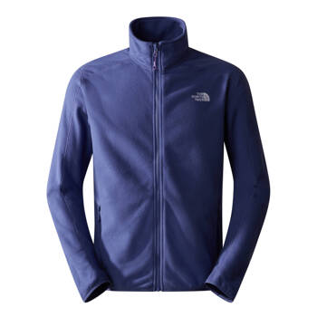 Polar męski The North Face RESOLVE FLEECE FZ niebieski NF0A4M9SI0D