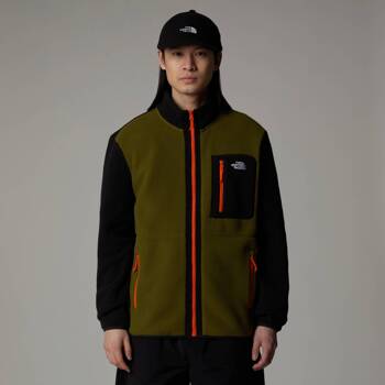 Polar męski The North Face YUMIORI FZ zielony NF0A883R8ZI