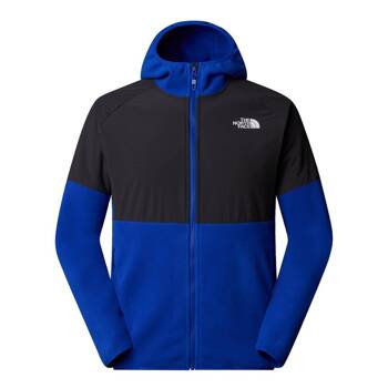 Polar z kapturem męski The North Face GLACIER HEAVYWEIGHT FULL ZIP HD niebieski NF0A89JJJL1