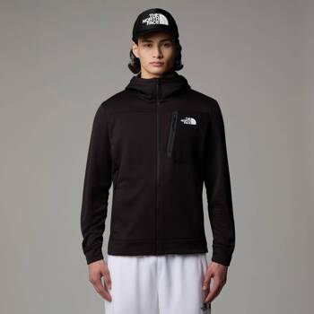 Polar z kapturem męski The North Face MA FZ FLEECE czarny NF0A893QJK3