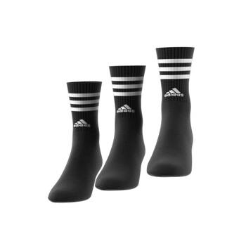 Skarpety Unisex adidas 3-Stripes Crew 3-Pack czarne IC1321