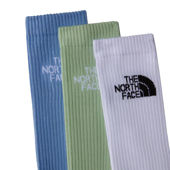 Skarpety unisex The North Face MULTI SPORT CUSH CREW 3-PACK wielokolorowe NF0A882H0OD