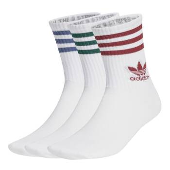 Skarpety unisex adidas CREW 3-PACK białe JI9471