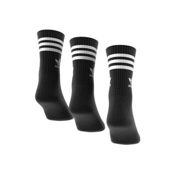 Skarpety unisex adidas MID CUT CREW 3-PACK czarne IL5022