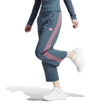 Spodnie dresowe damskie adidas FUTURE ICONS 3-STRIPES niebieskie IM2451