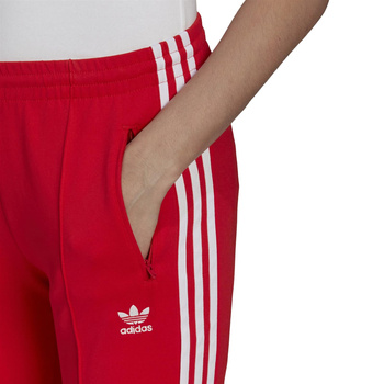 Spodnie dresowe damskie adidas ORIGINALS SST czerwone HF1992